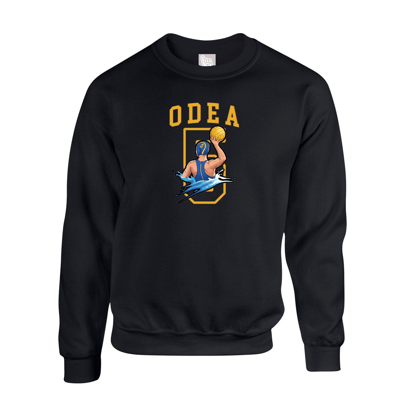 Fleece Crew — Shirsey in Black
