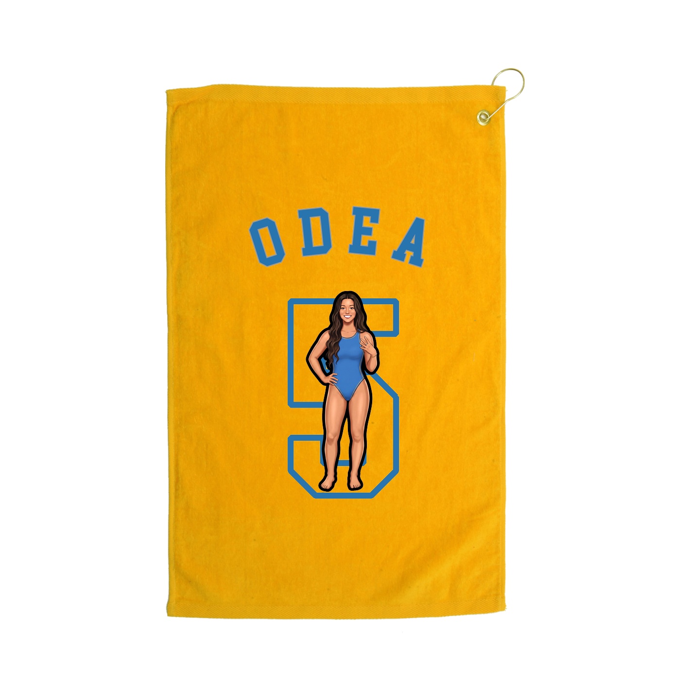 Golf Towel — Shirsey Arch in Gold