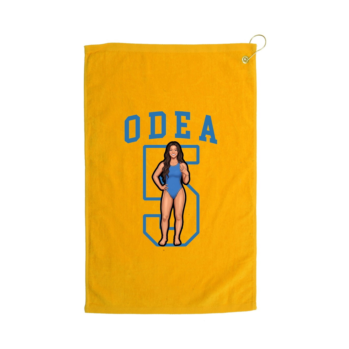 Golf Towel — Shirsey in Gold