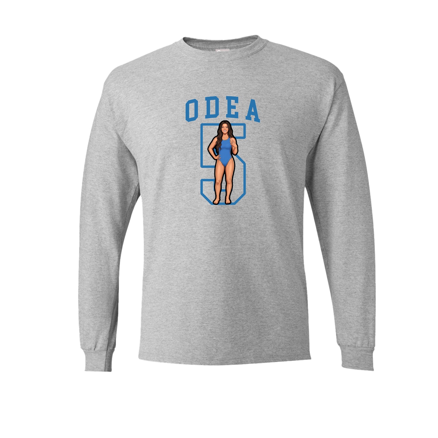 Long Sleeve Tee — Shirsey in Grey