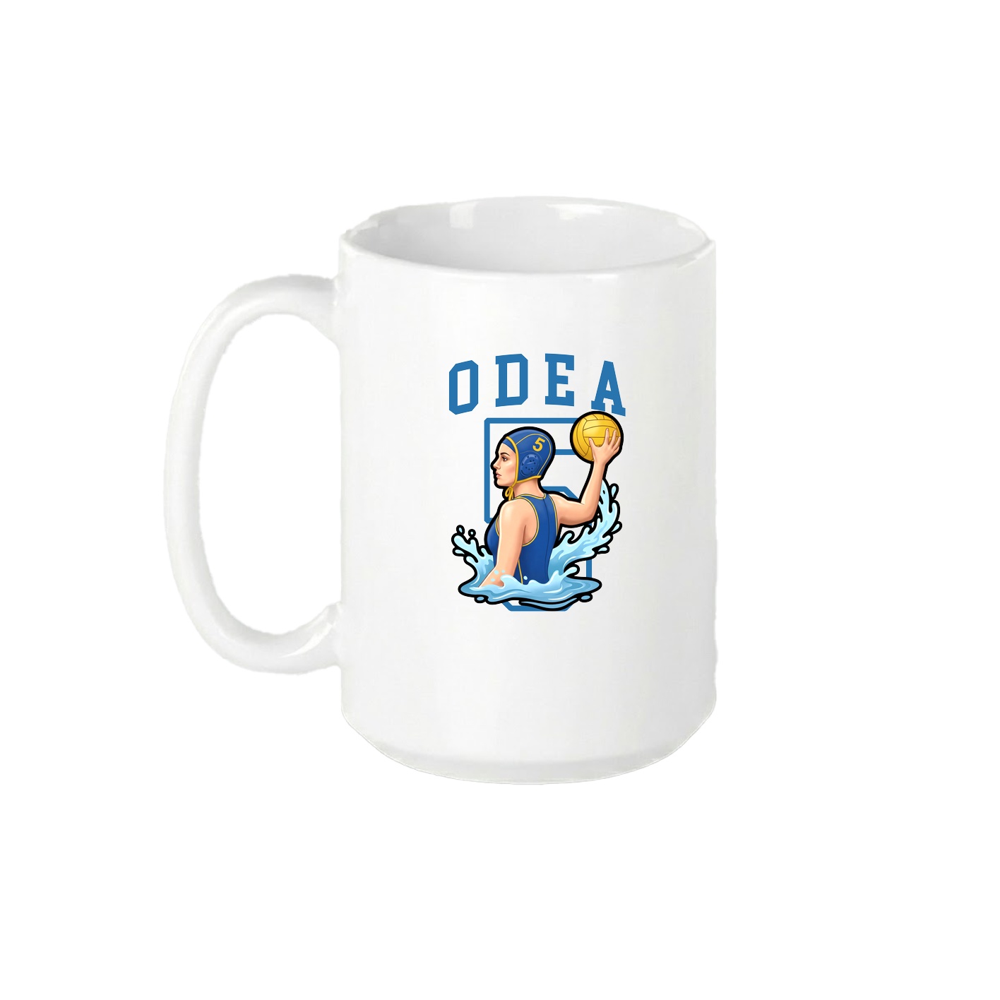 15oz Coffee Mug — Shirsey in White