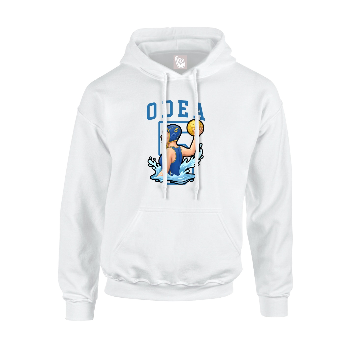 Hoodie — Shirsey in White