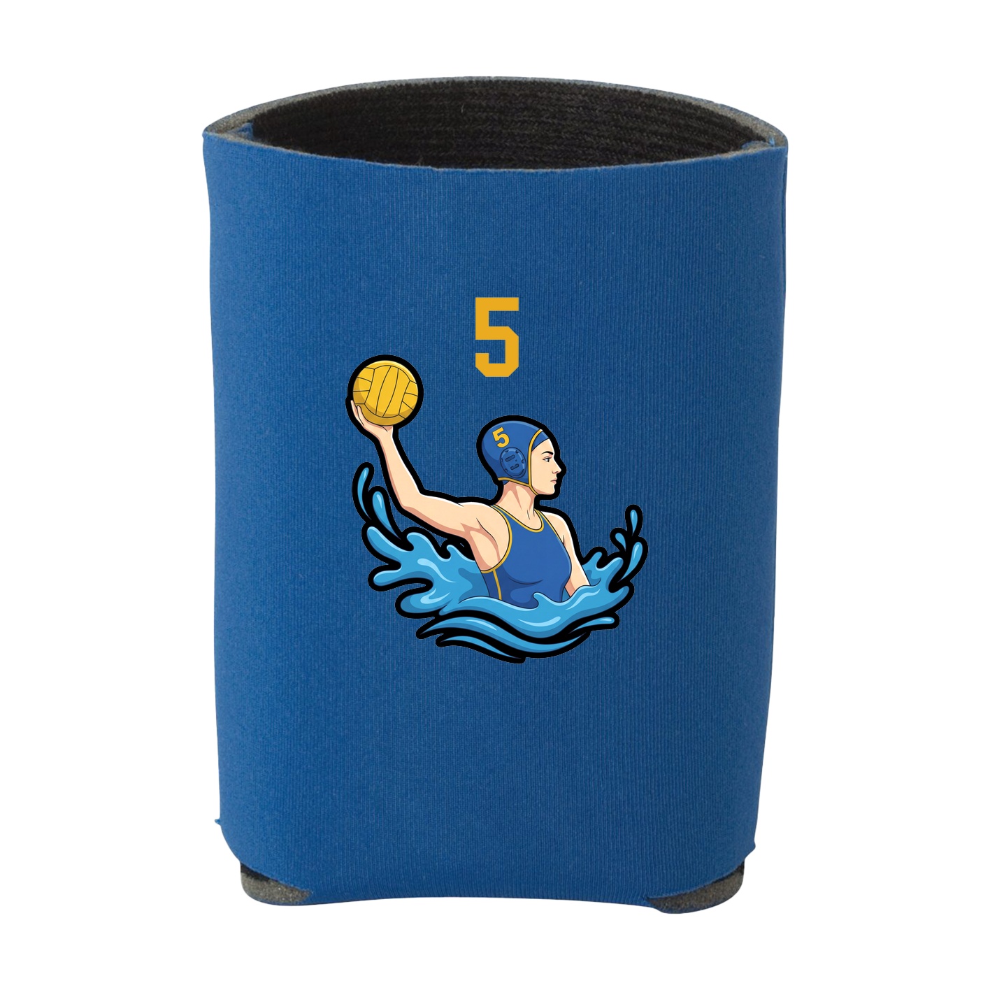 Can Holder — Number Top in Royal