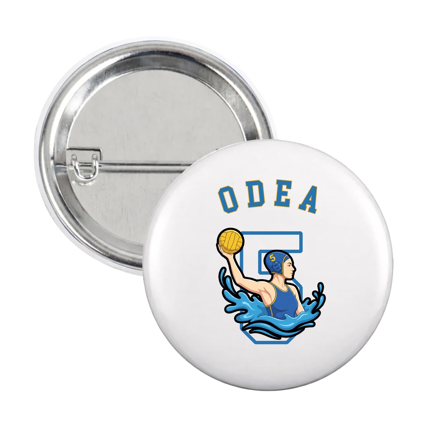 Game Day Button — Shirsey Arch in White