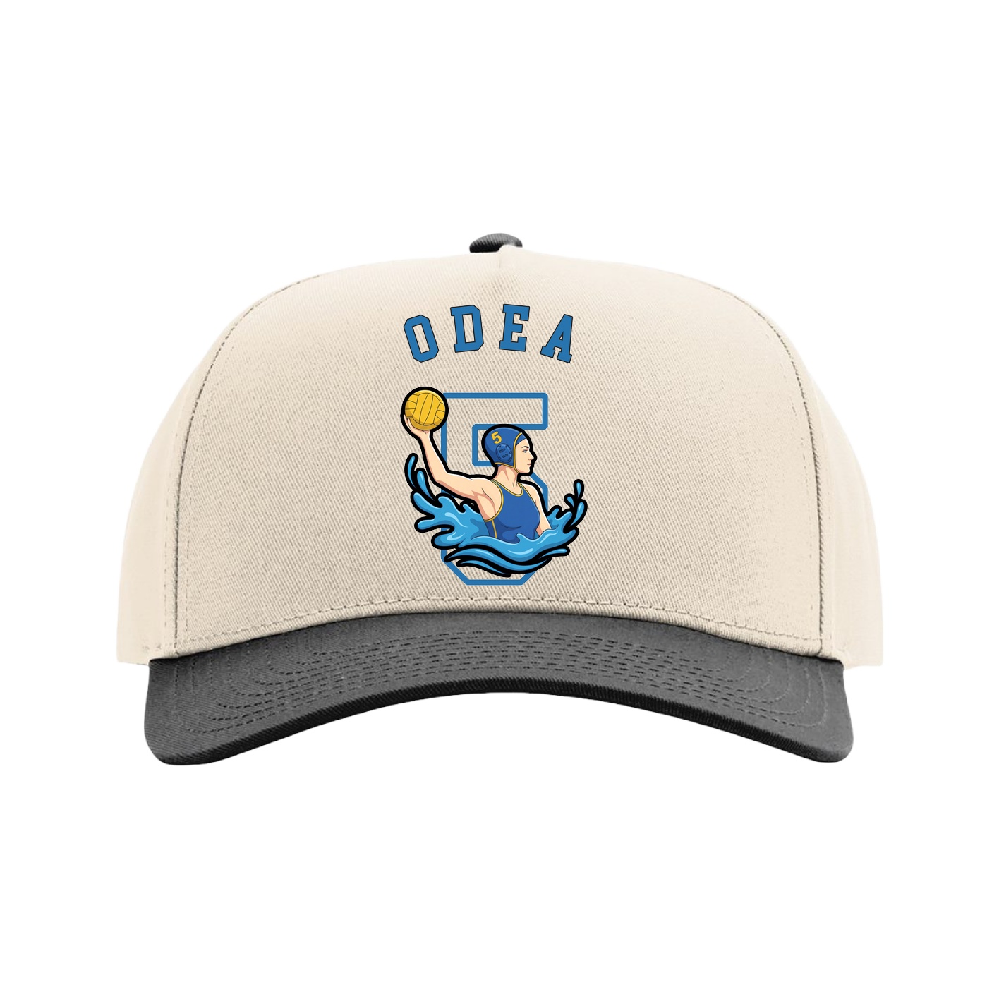 Full Fabric Five-Panel Champ Cap