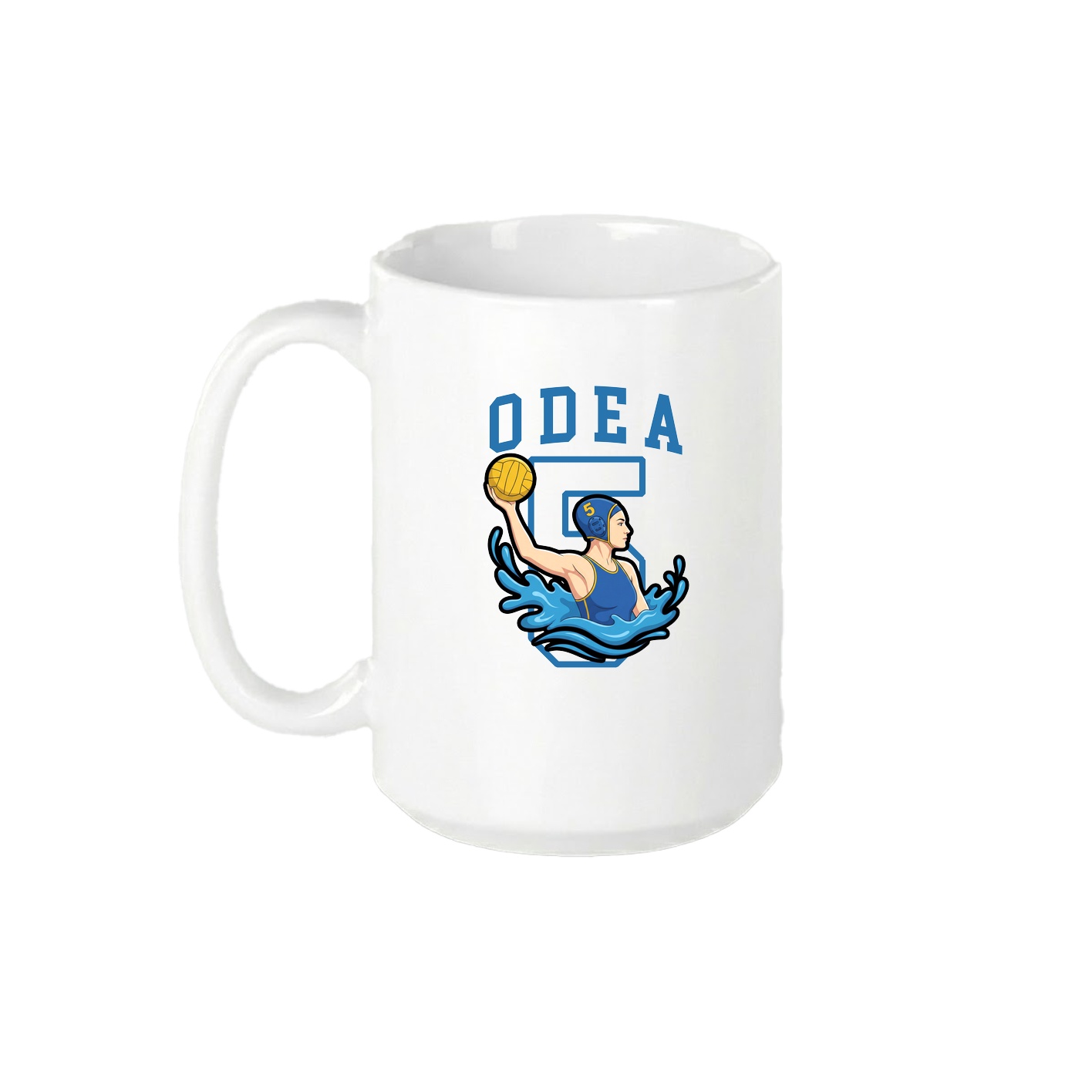 15oz Coffee Mug — Shirsey in White