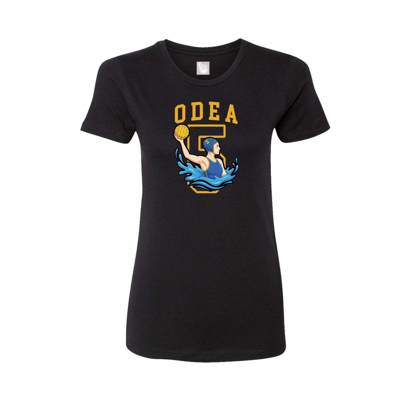 Fitted Women's Tee — Shirsey in Black