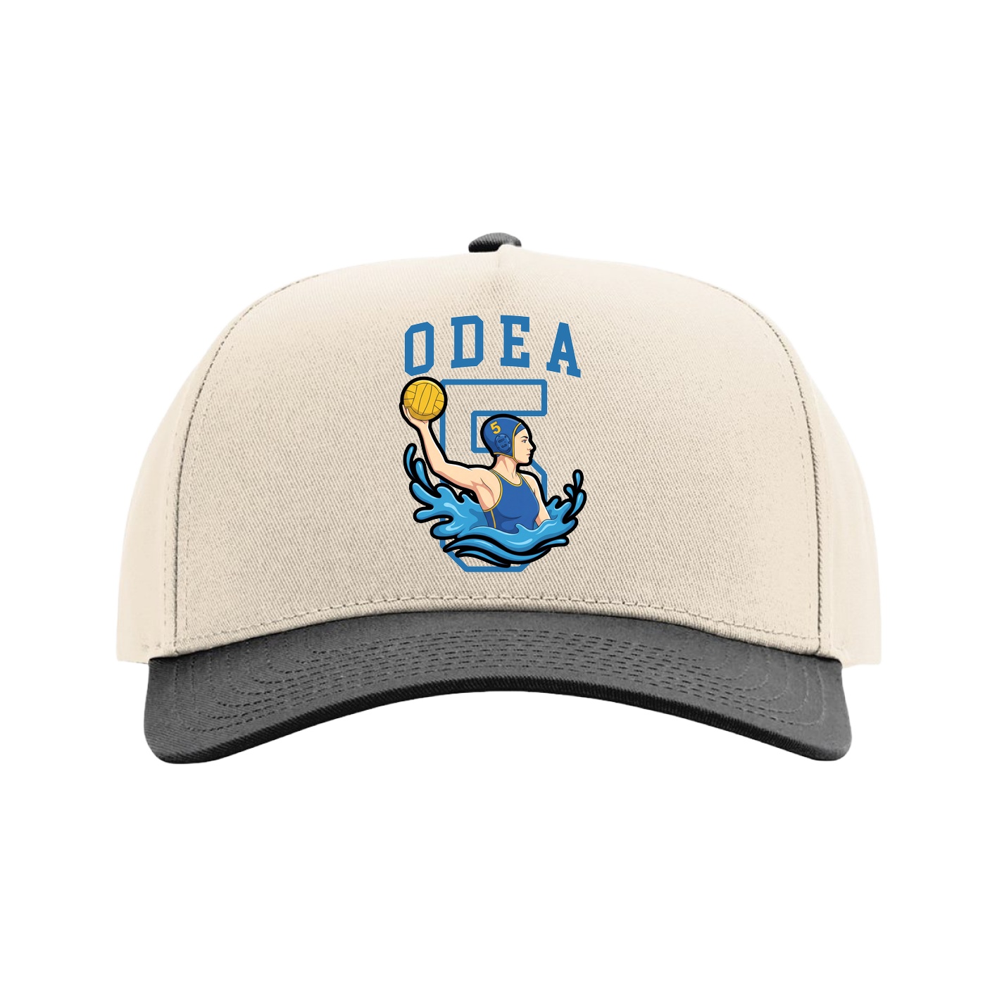 Full Fabric Five-Panel Champ Cap
