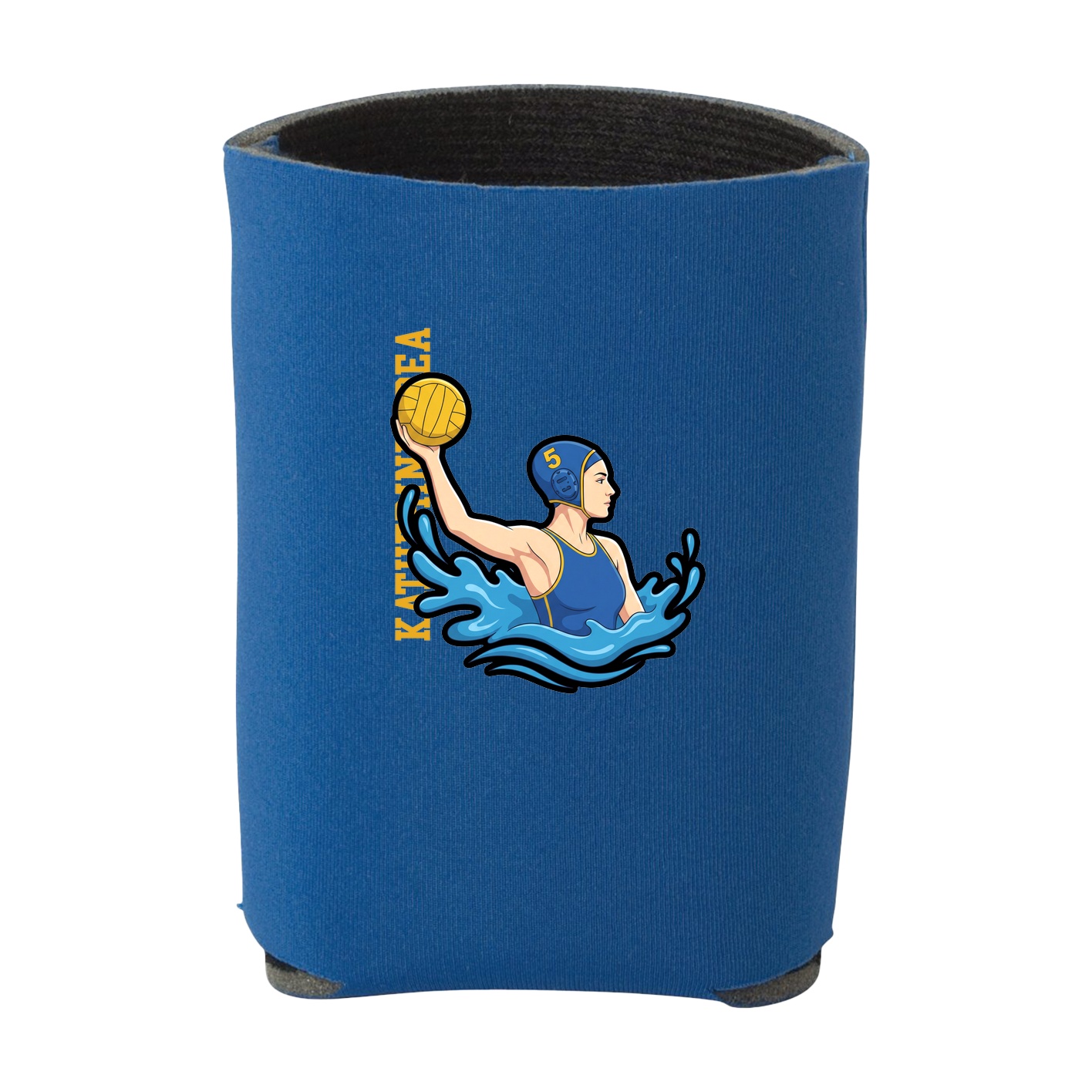 Can Holder — Name Vertical in Royal