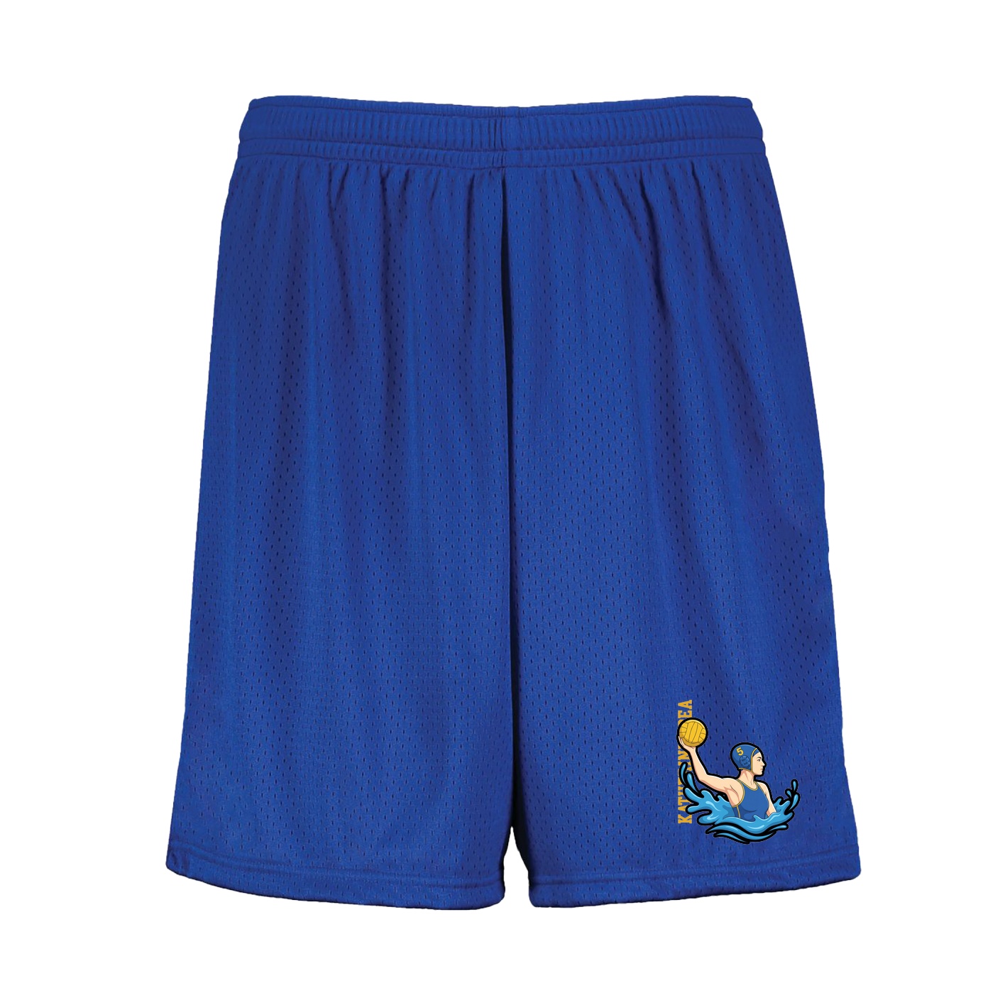 Shorts — Name Vertical in Royal