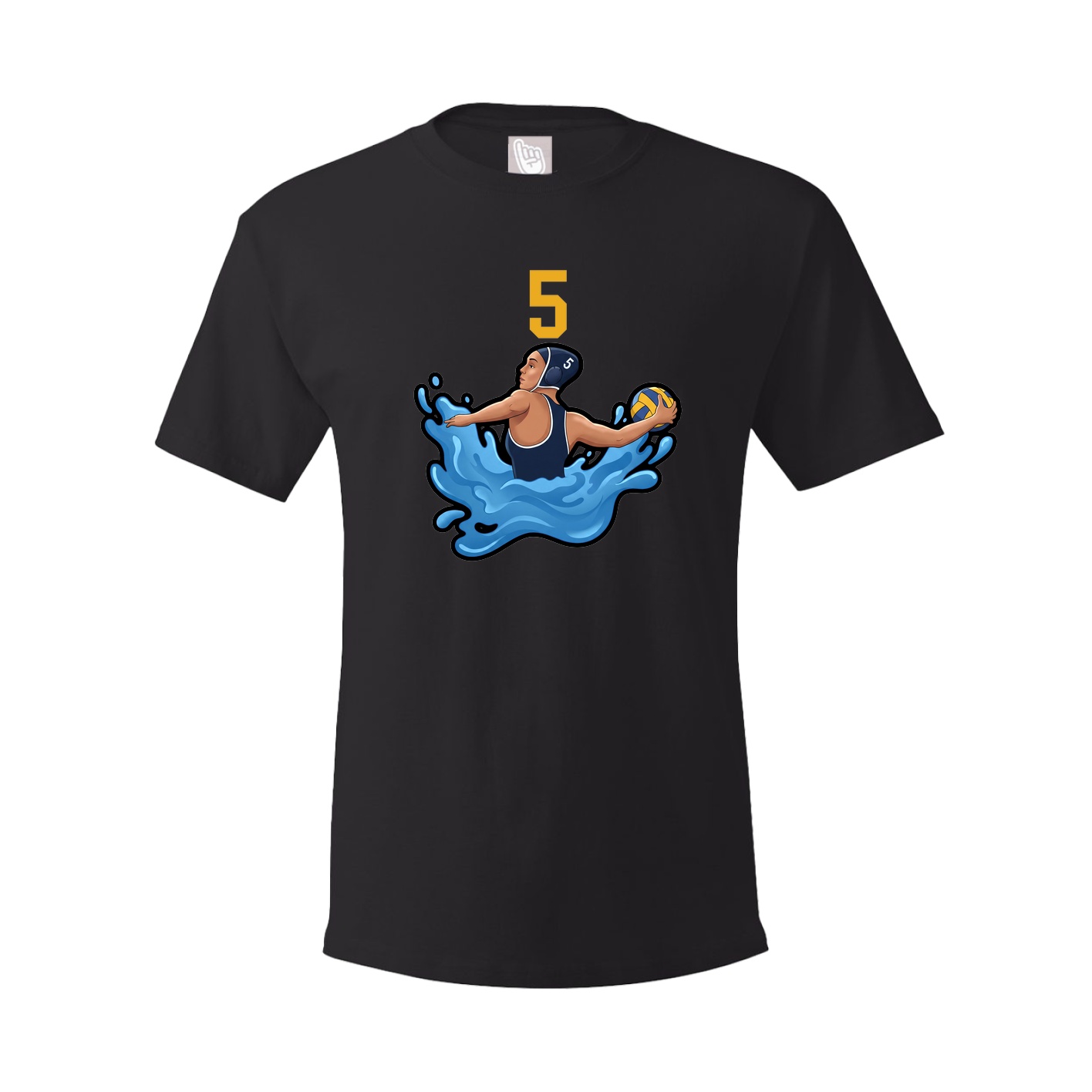 Tee — Number Top in Black