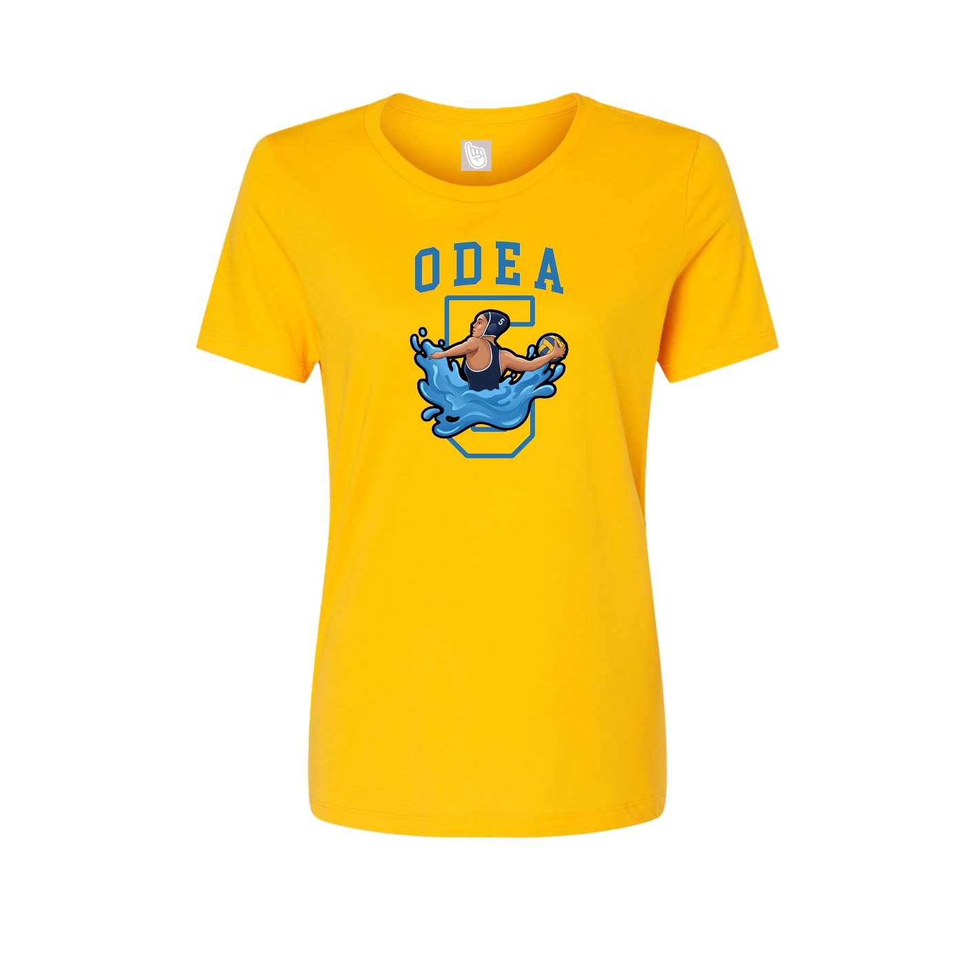 Fitted Women's Tee — Shirsey in Gold