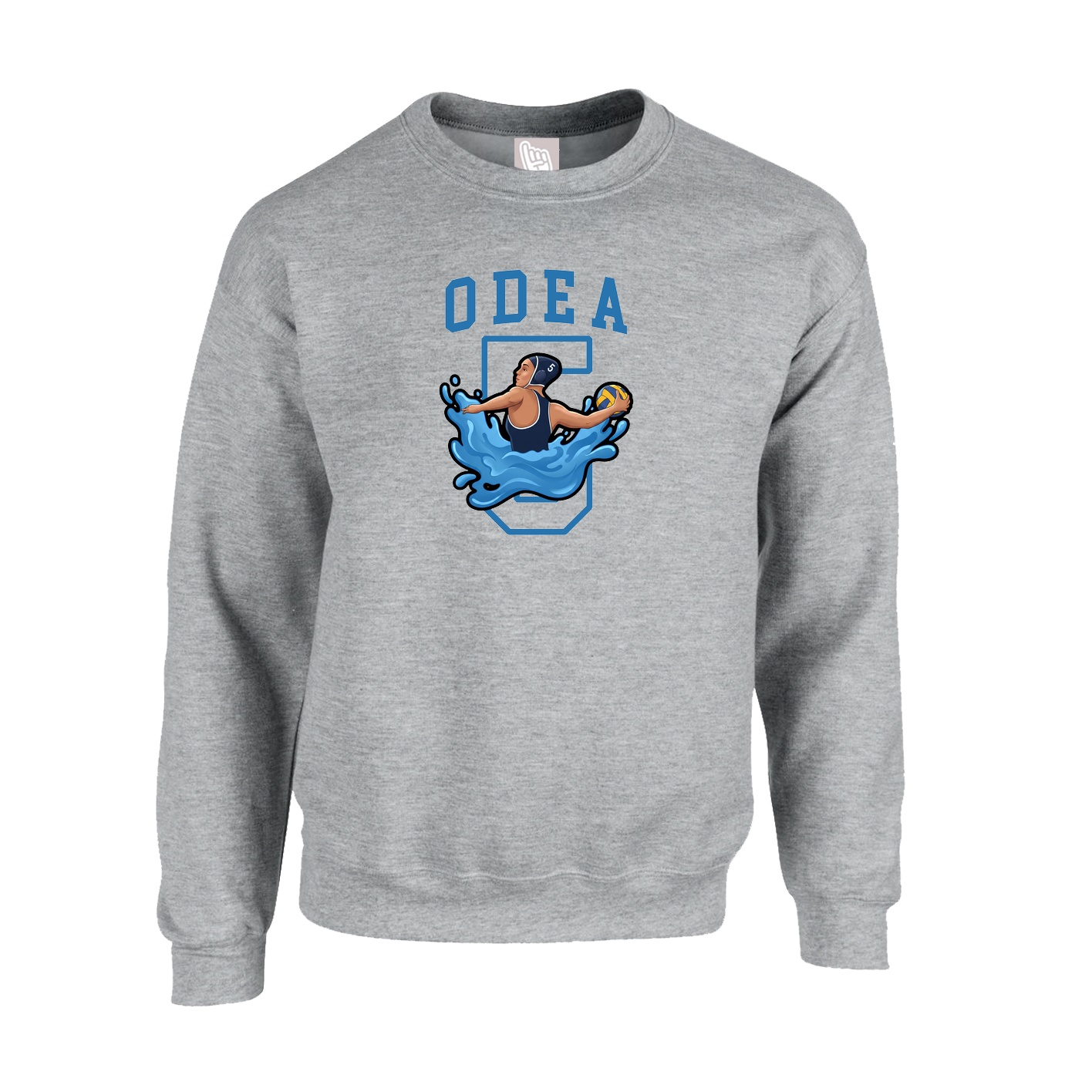 Fleece Crew — Shirsey in Grey