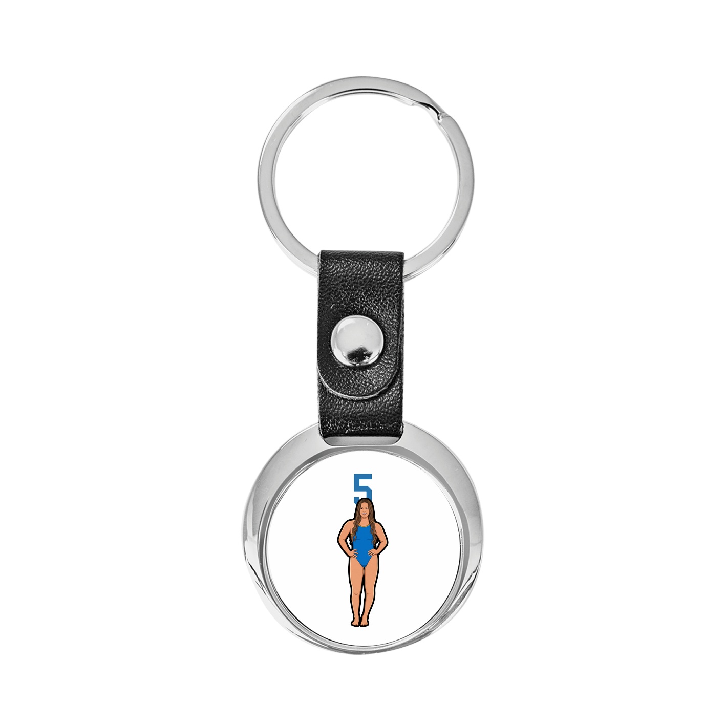 Key Chain — Number Top in Classic
