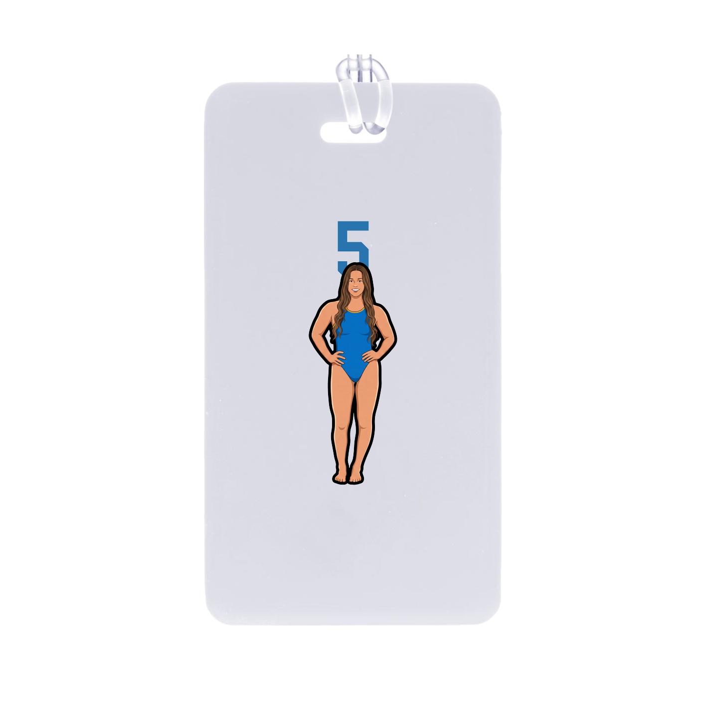 Bag Tag — Number Top in Classic