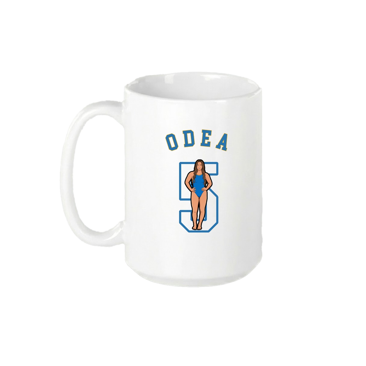 15oz Coffee Mug — Shirsey Arch in White