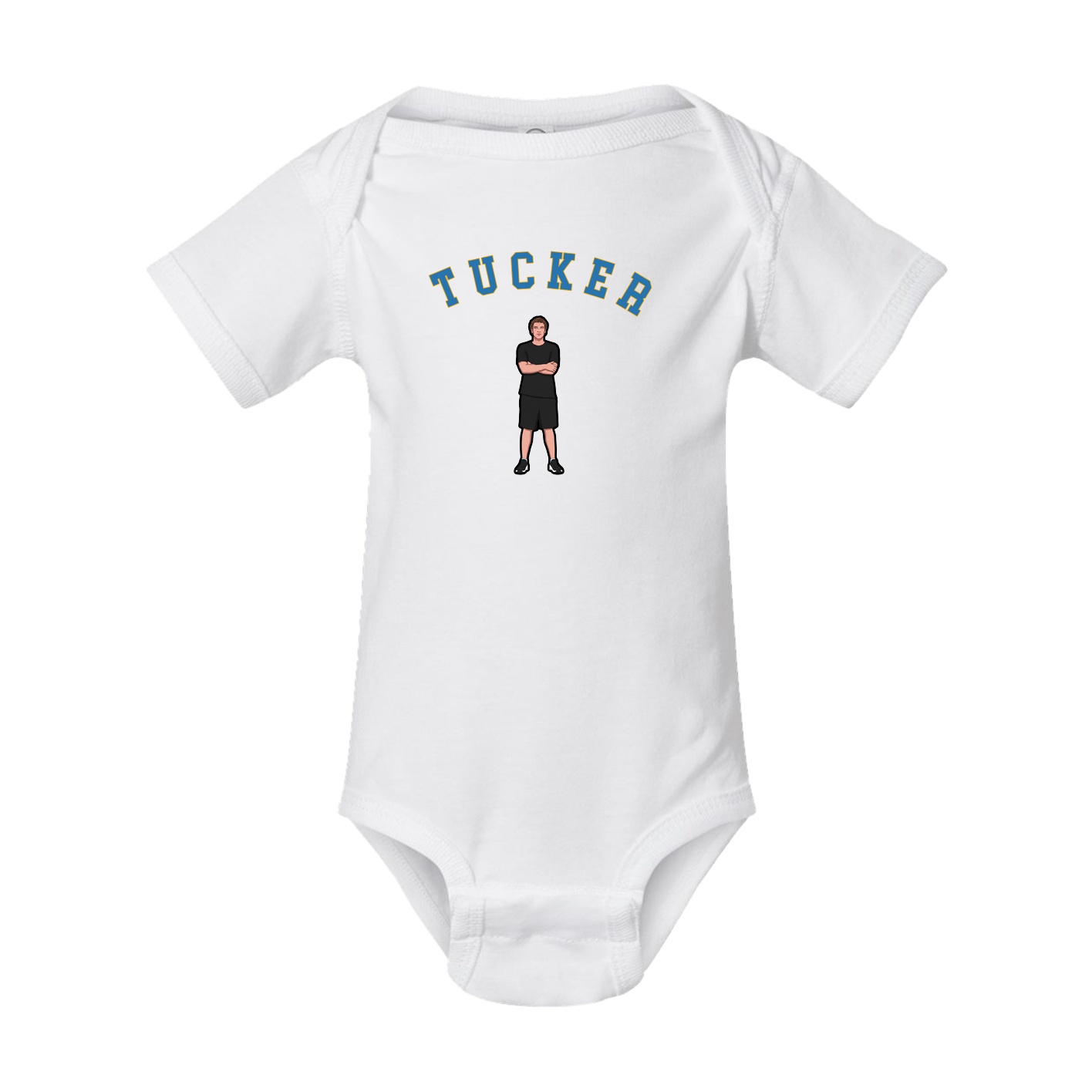 Baby Onesie — Shirsey Arch in White
