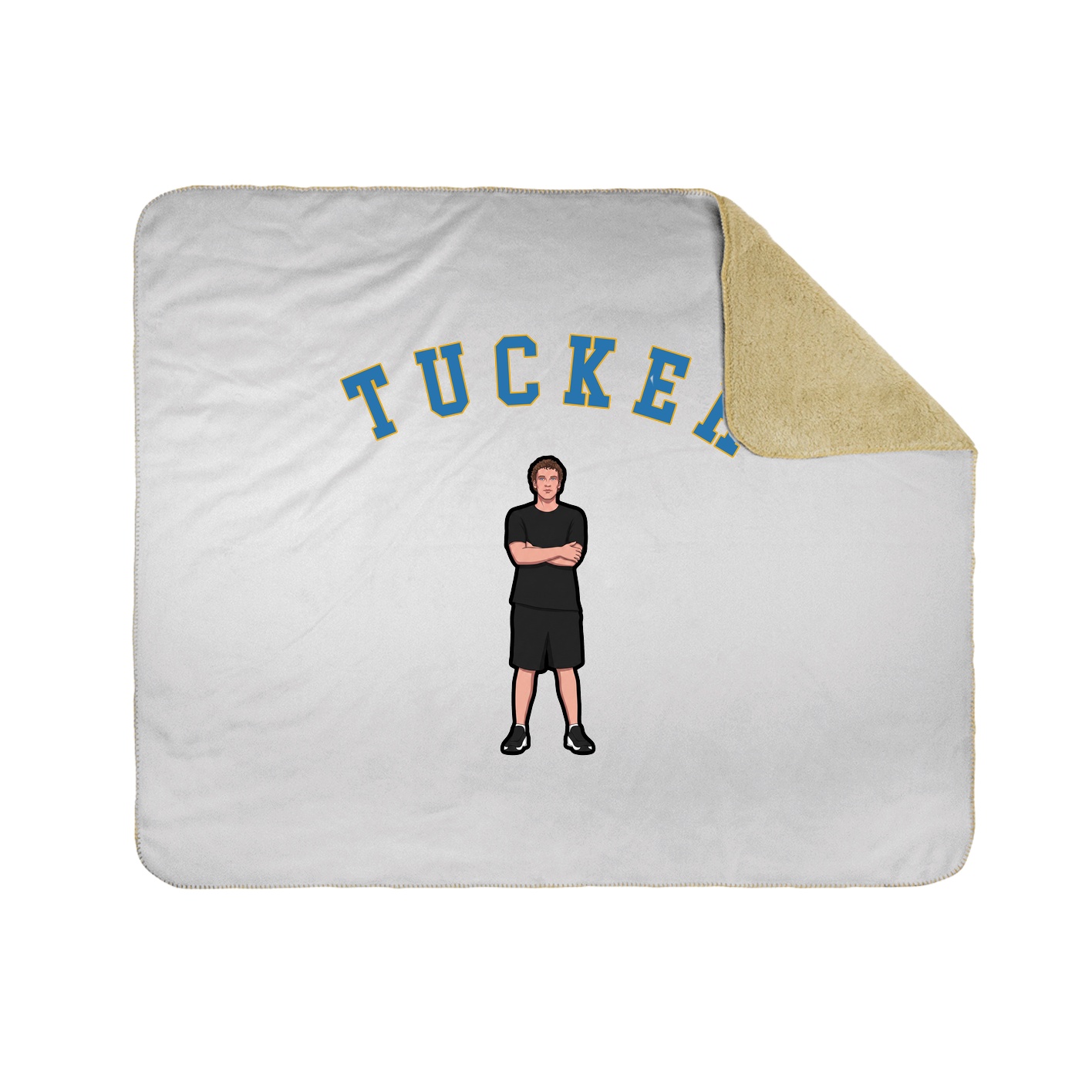 Throw Blanket — Shirsey Arch in White