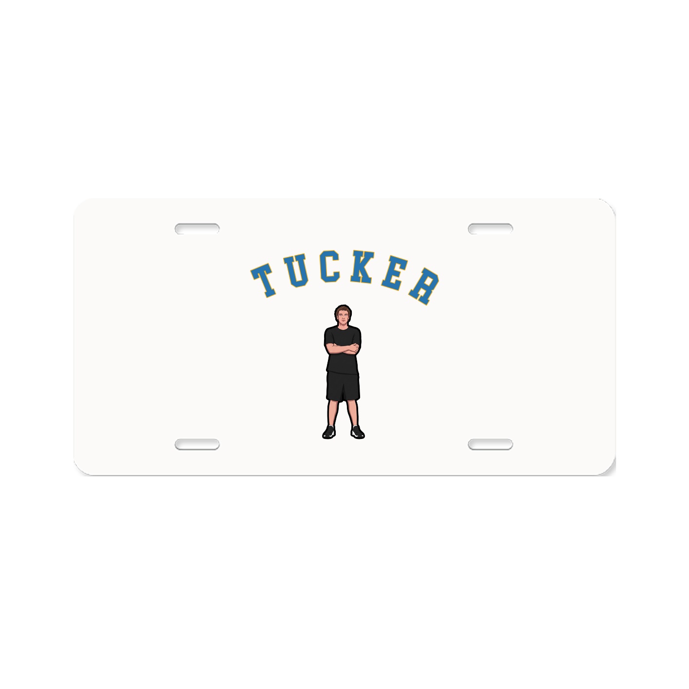 License Plate — Shirsey Arch in Classic