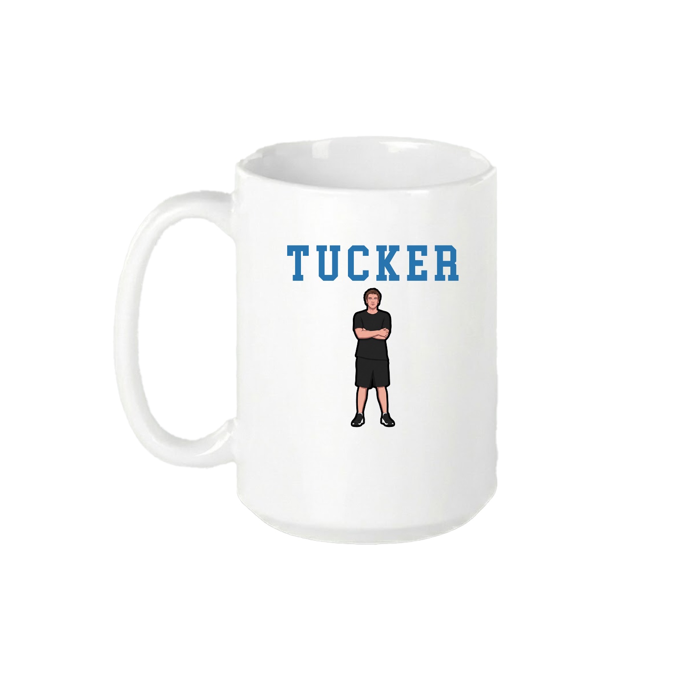 15oz Coffee Mug — Shirsey in White
