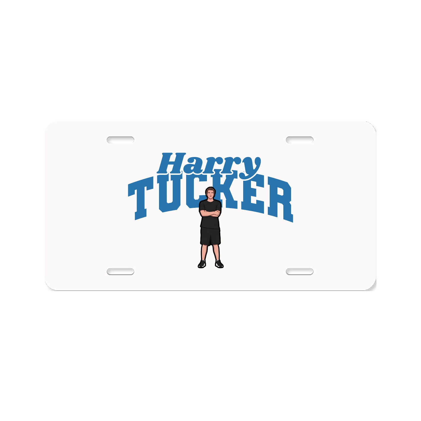 License Plate — Signature Arch in Classic