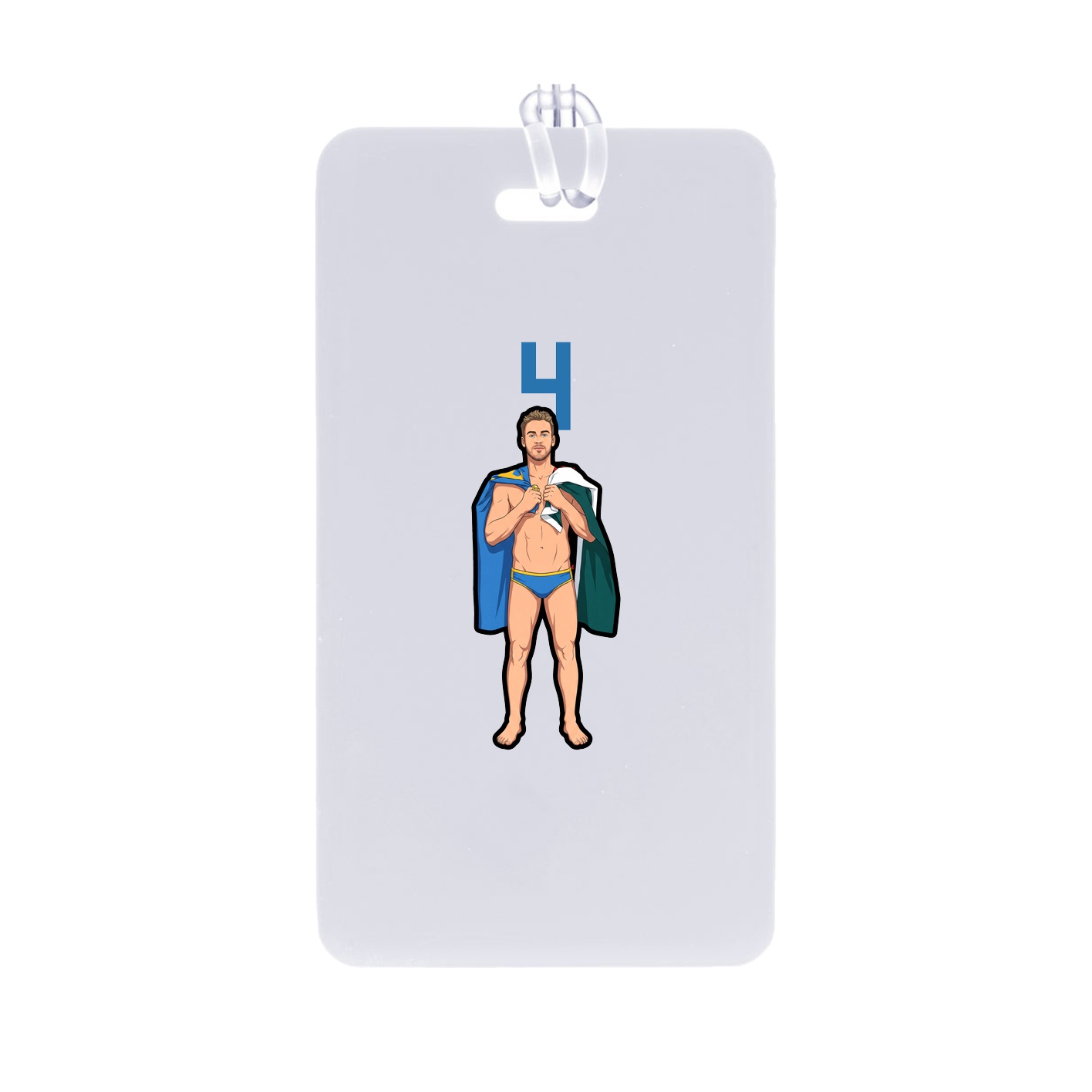 Bag Tag — Number Top in Classic