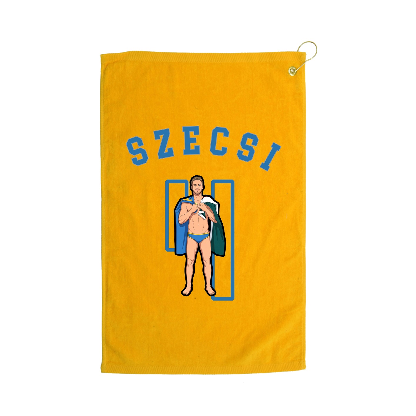 Golf Towel — Shirsey Arch in Gold