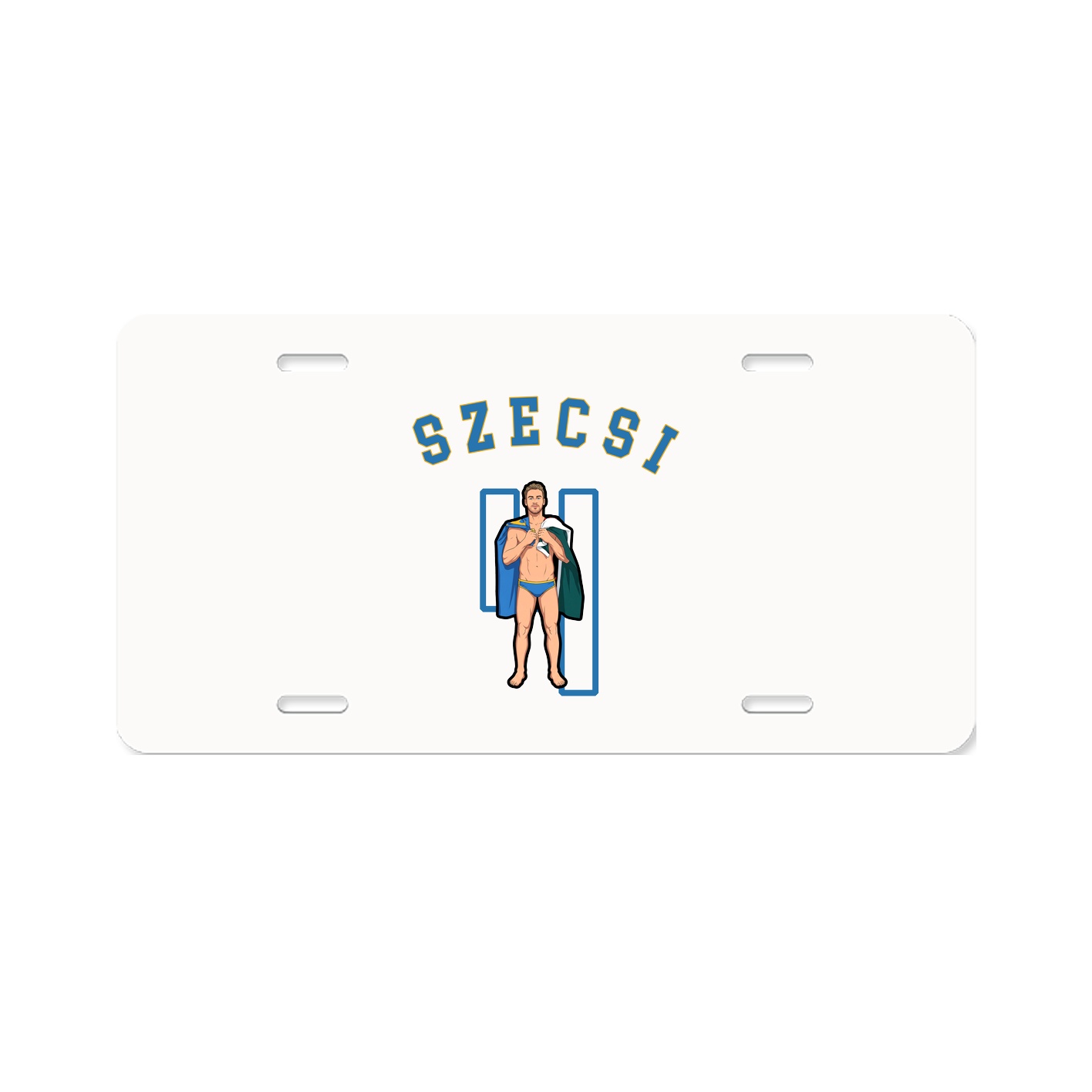 License Plate — Shirsey Arch in Classic