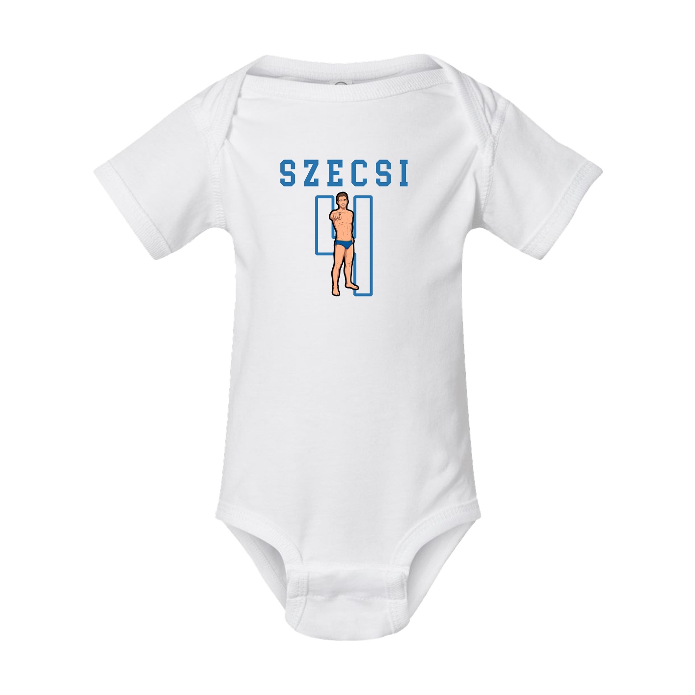 Baby Onesie — Shirsey in White