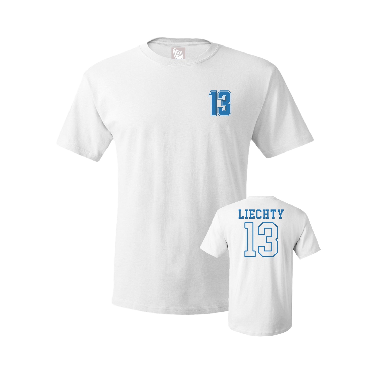 Tee — Chest Back in White