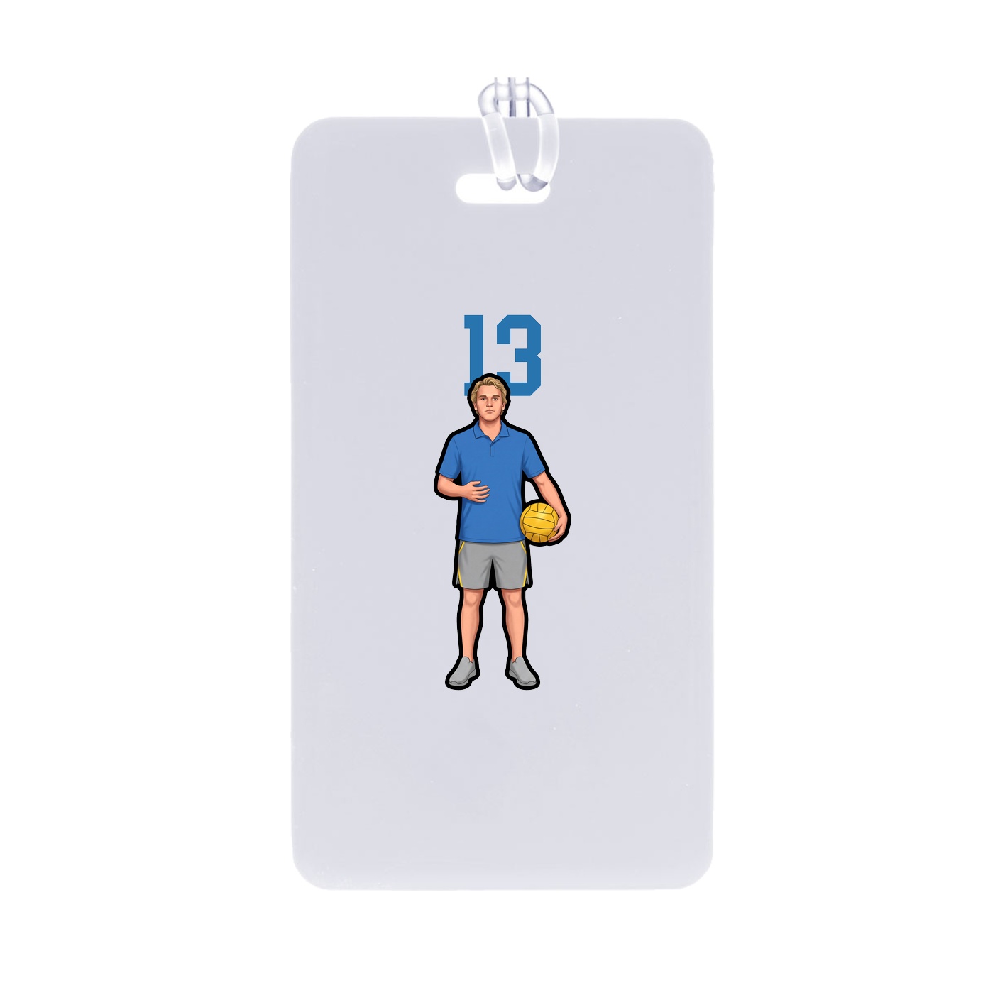 Bag Tag — Number Top in Classic