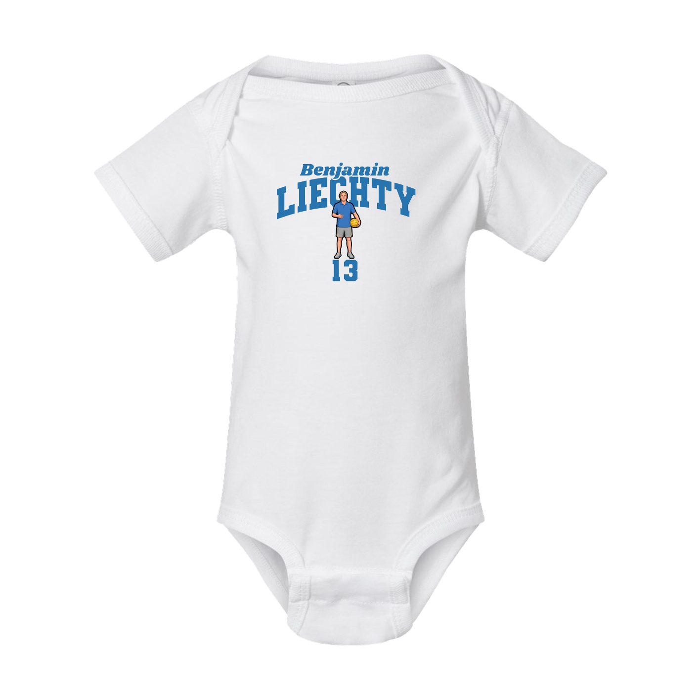 Baby Onesie — Signature Arch in White