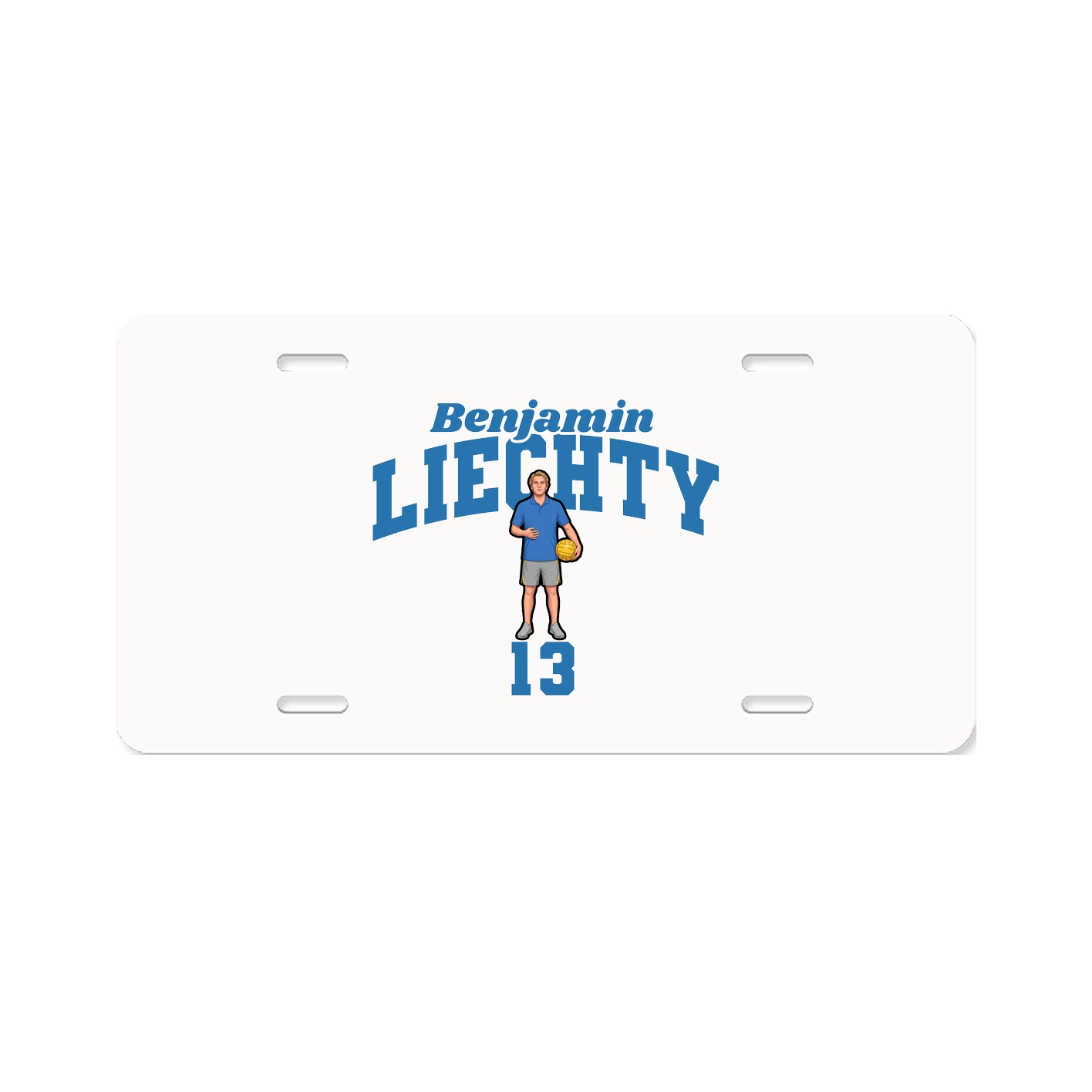 License Plate — Signature Arch in Classic