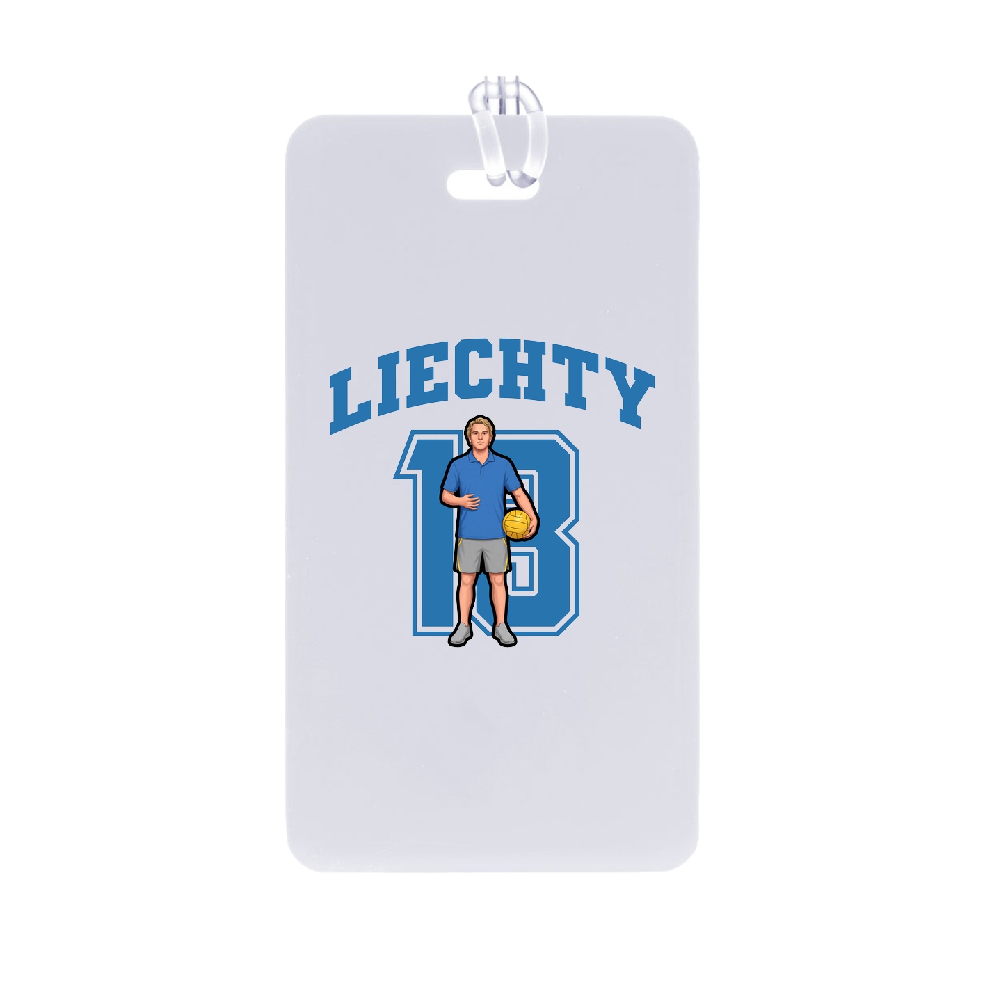 Bag Tag — Number in Classic