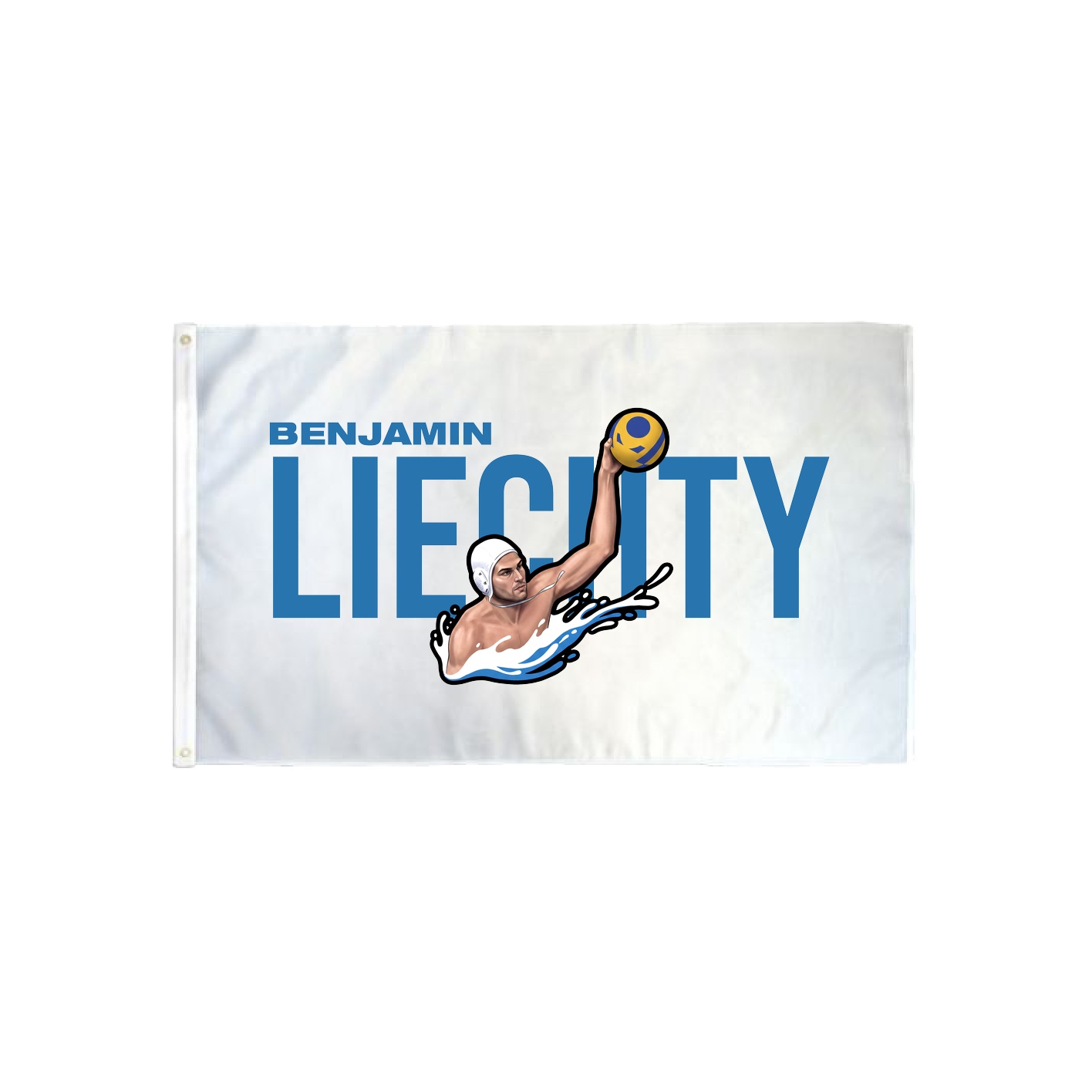 3x5 Flag — Player Name in Classic