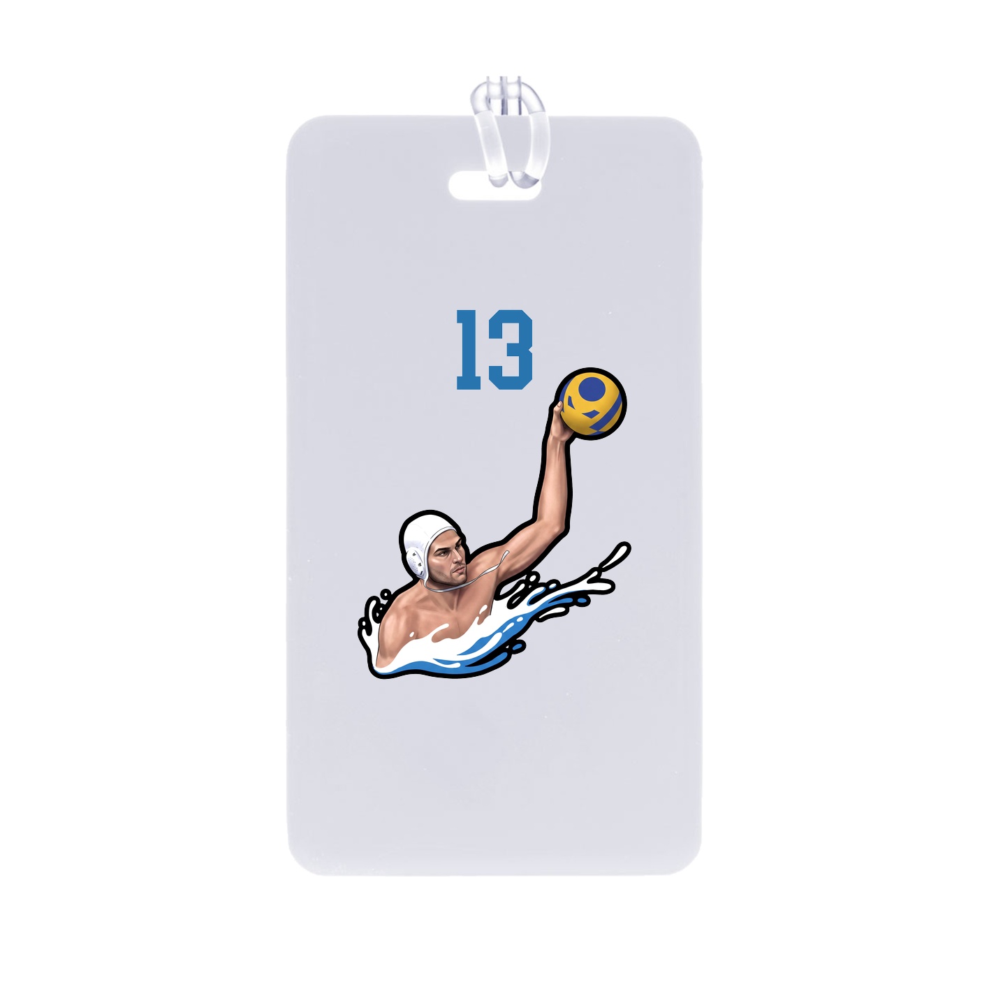 Bag Tag — Number Top in Classic