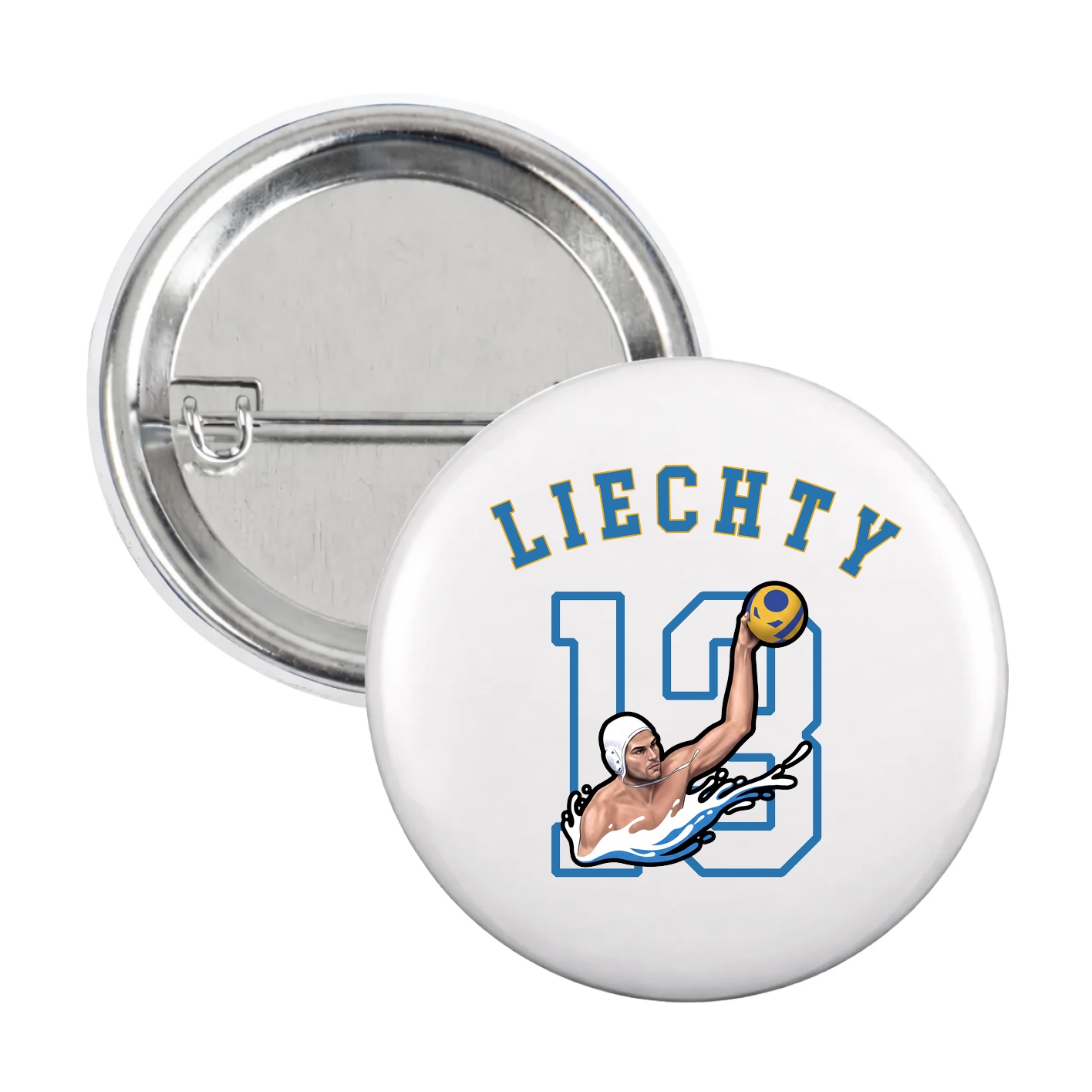 Game Day Button — Shirsey Arch in White