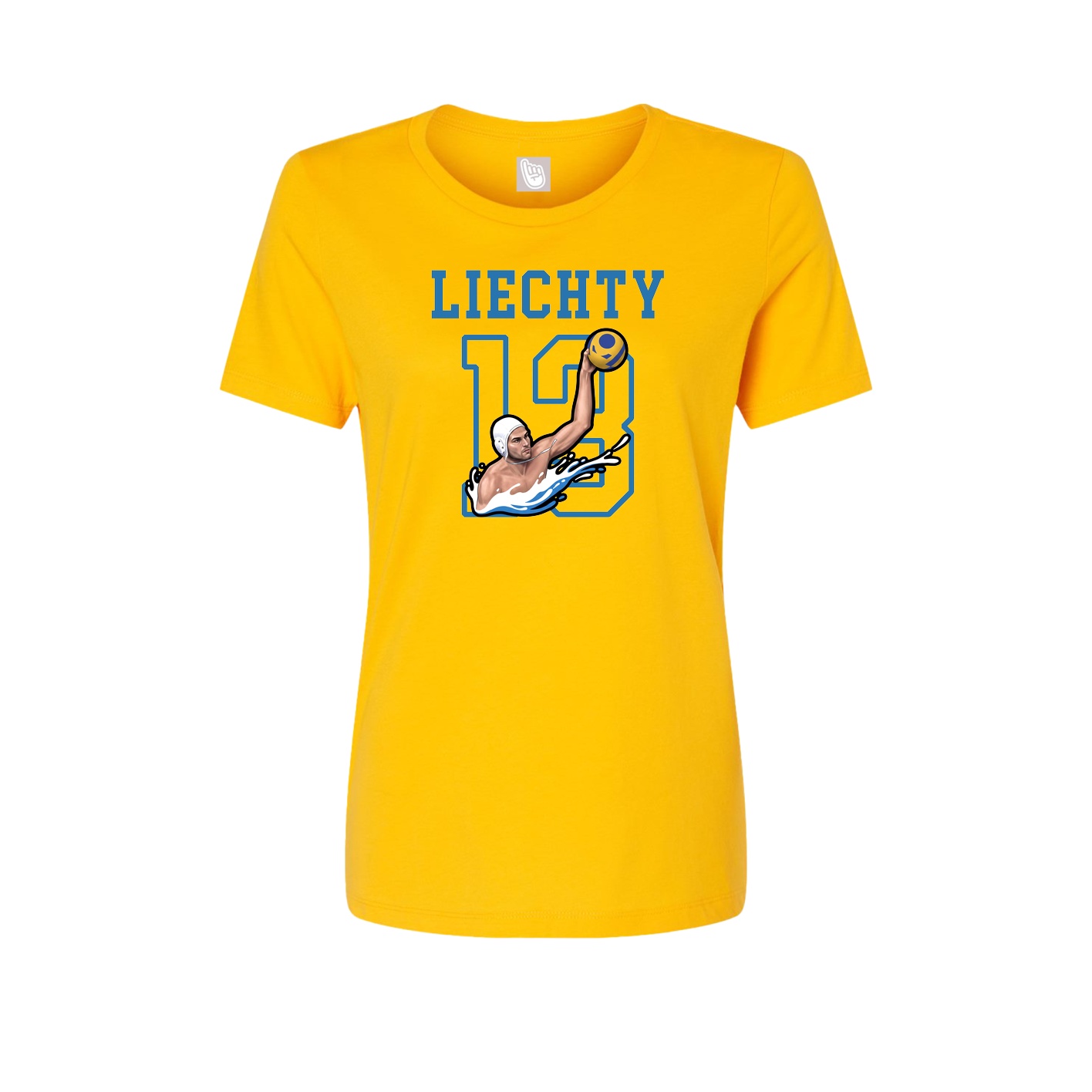 Fitted Women's Tee — Shirsey in Gold