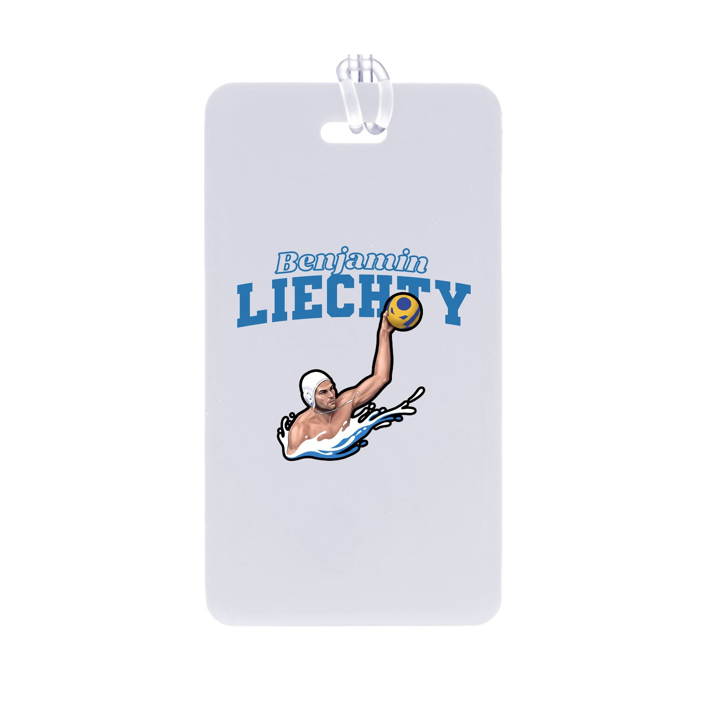 Bag Tag — Name Arch in Classic