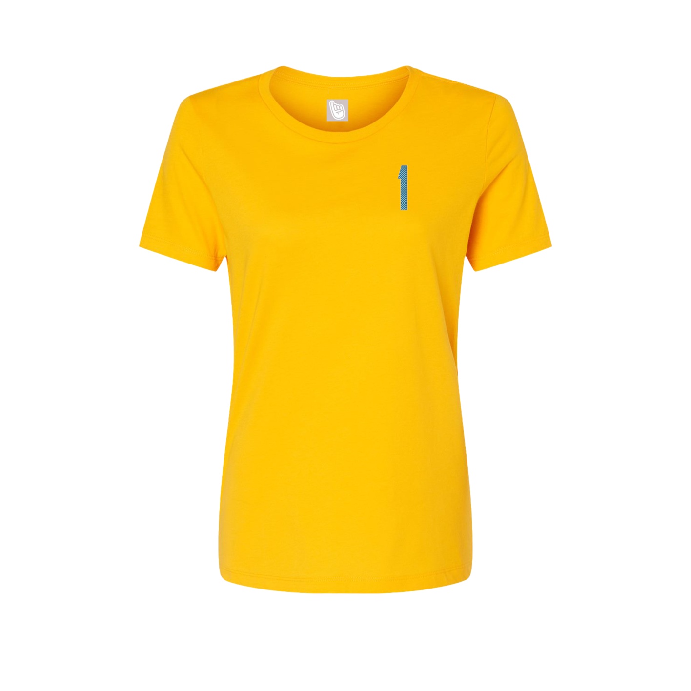 Womens Tee — Front Shirsy in Gold