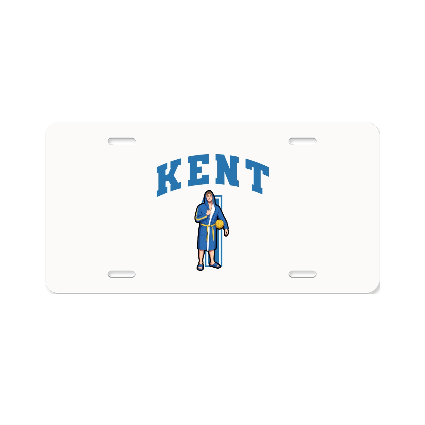 License Plate — Number in Classic