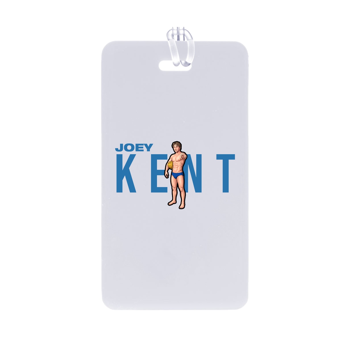 Bag Tag — Player Name in Classic