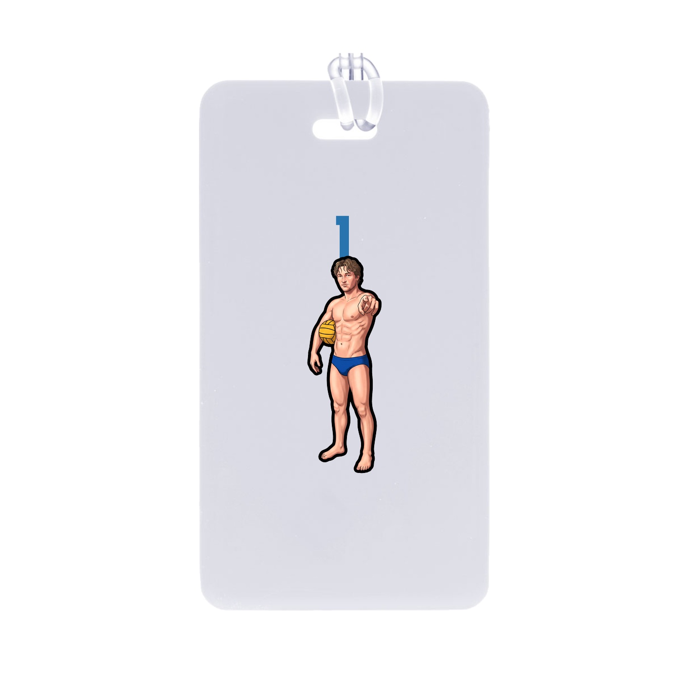 Bag Tag — Number Top in Classic