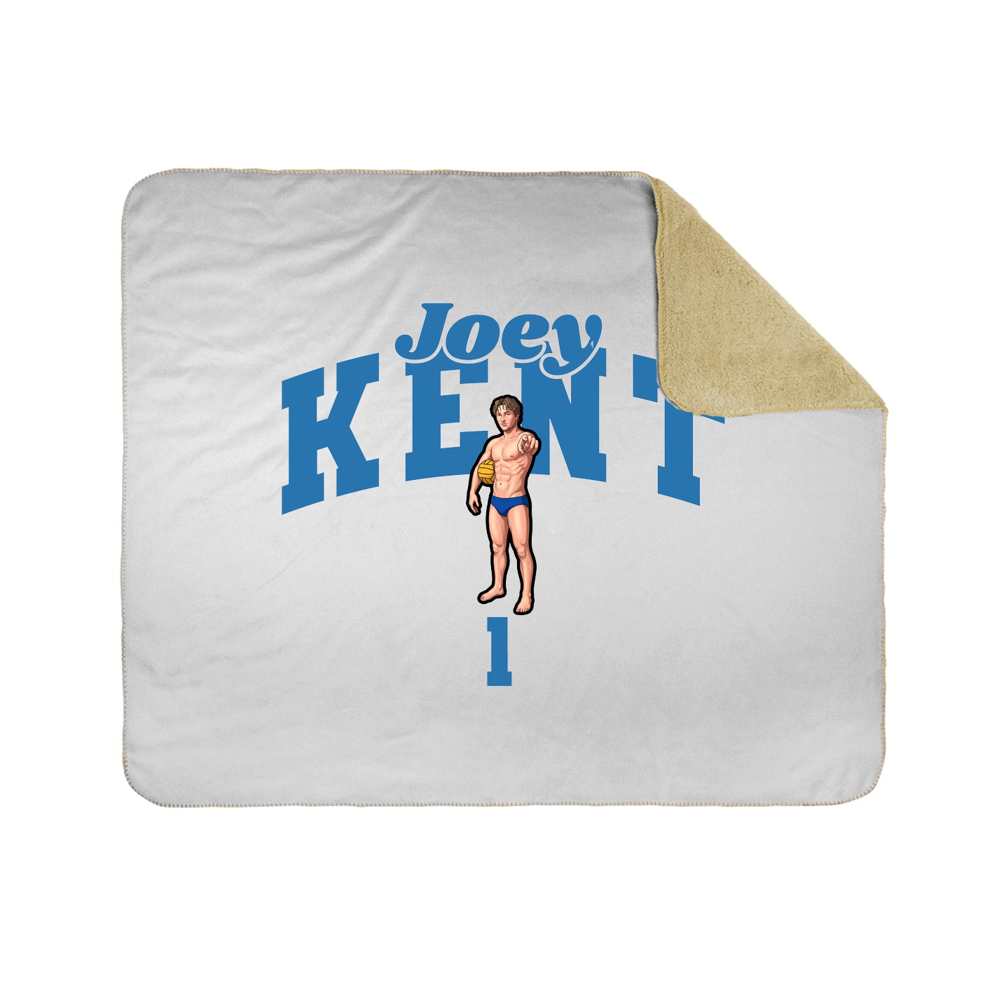 Throw Blanket — Signature Arch in White