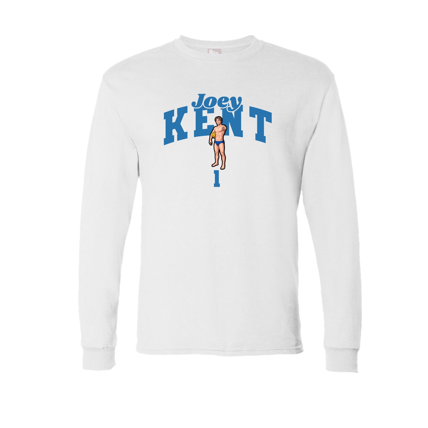 Long Sleeve Tee — Signature Arch in White