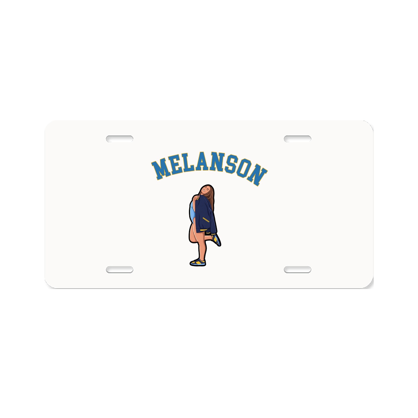License Plate — Shirsey Arch in Classic
