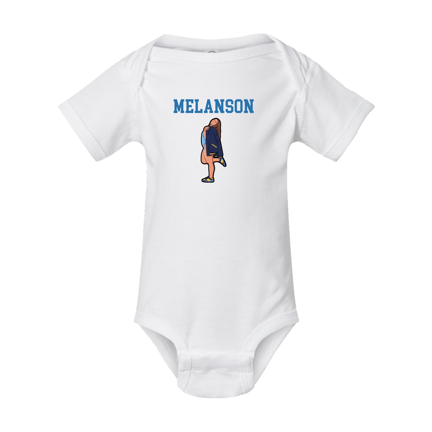 Baby Onesie — Shirsey in White