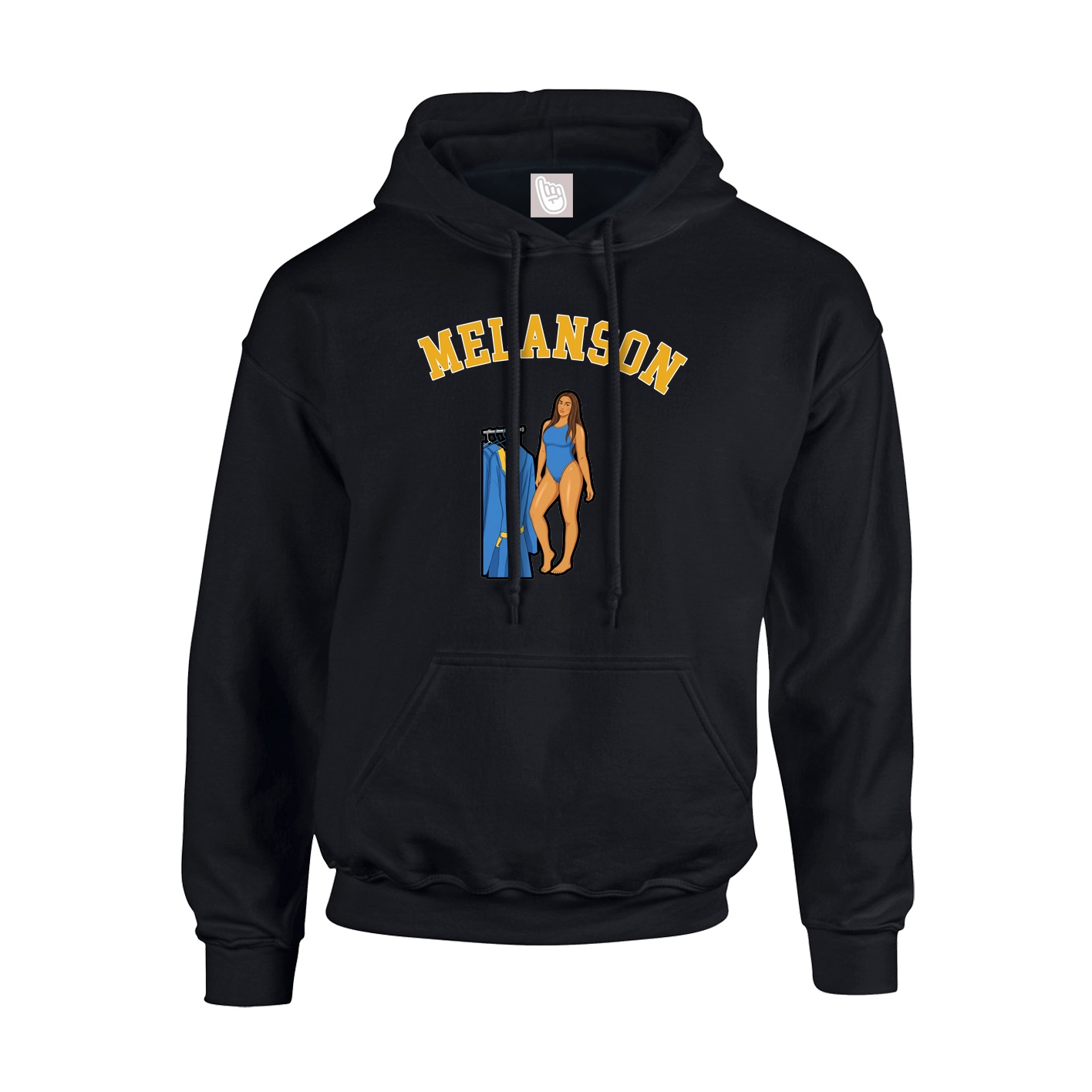 Hoodie — Shirsey Arch in Black