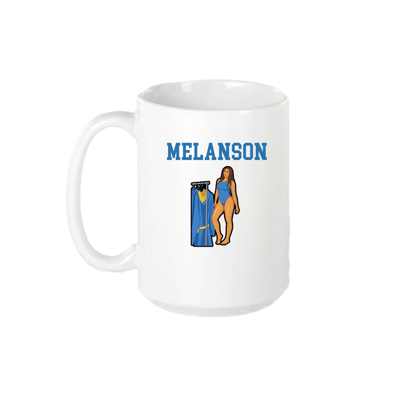 15oz Coffee Mug — Shirsey in White