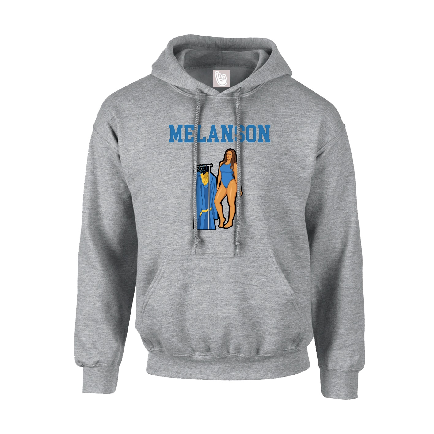 Hoodie — Shirsey in Grey